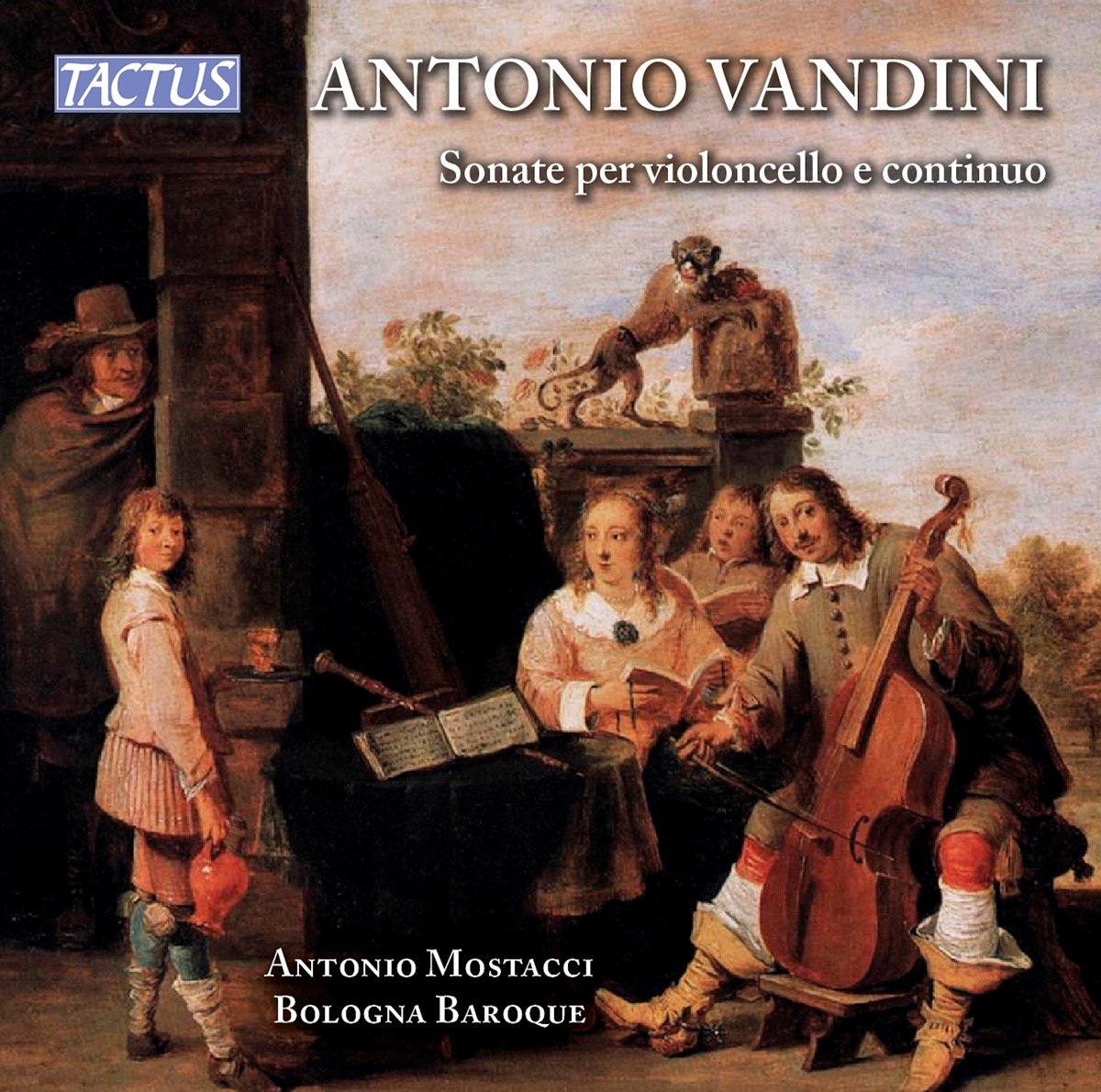 Bologna Baroque & Antonio Mostacci - Vandini: Sonatas For Cello And Continuo (CD)