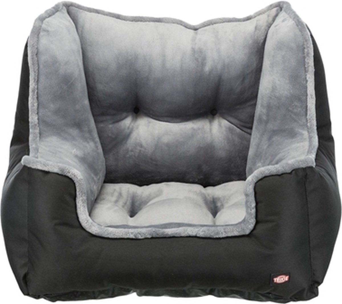 Trixie autostoel zwart grijs 50 x 50 x40 cm
