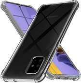 Samsung Galaxy A51 Hoesje Transparante Hoesje – Protection Cover Case – Telefoonhoesje met Achterkant & Zijkant bescherming – Transparante Beschermhoes -  Bescherming Tegen Krassen