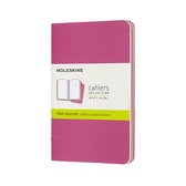 Moleskine Cahier Journals - Pocket - Blanco - Roze - set van 3