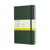 Moleskine Classic Notitieboek - Large - Hardcover - Geruit - Mirte Groen