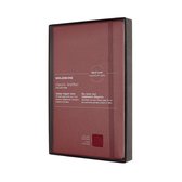 Moleskine Limited Edition Leren Notitieboek - Large - Softcover - Gelinieerd - Bordeaux Rood