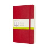 Moleskine Classic Notitieboek - Expanded - Large - Softcover - Blanco - Rood