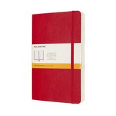 Moleskine Notebook Expanded Large (13x21 cm) Doublé Couverture Souple Rouge Écarlate