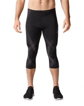 CW-X - Endurance Generator ¾ Compressiebroek - hardloopbroek – heup, rug, hamstring en knie ondersteuning - heren - Zwart - maat XL