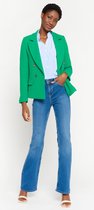 LOLALIZA Tweed blazer - Groen - Maat 36