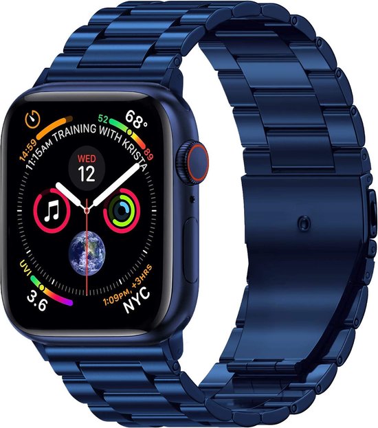 Geschikt voor Apple Watch bandje 42 / 44 / 45 mm - Series 1 2 3 4 5 6 7 SE  - | bol.com