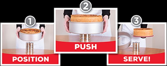 Wham PushPan Cupcake Mini - Aluminium - Rechthoekig - 12 stuks - Cakevorm - Wham Cook