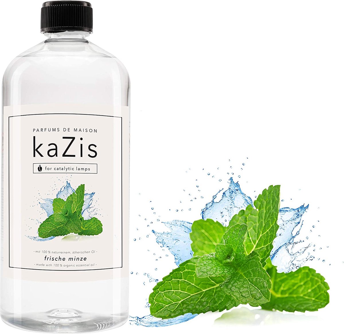 KAZIS® Frisse Mint - 1000 ml huisparfum navulling