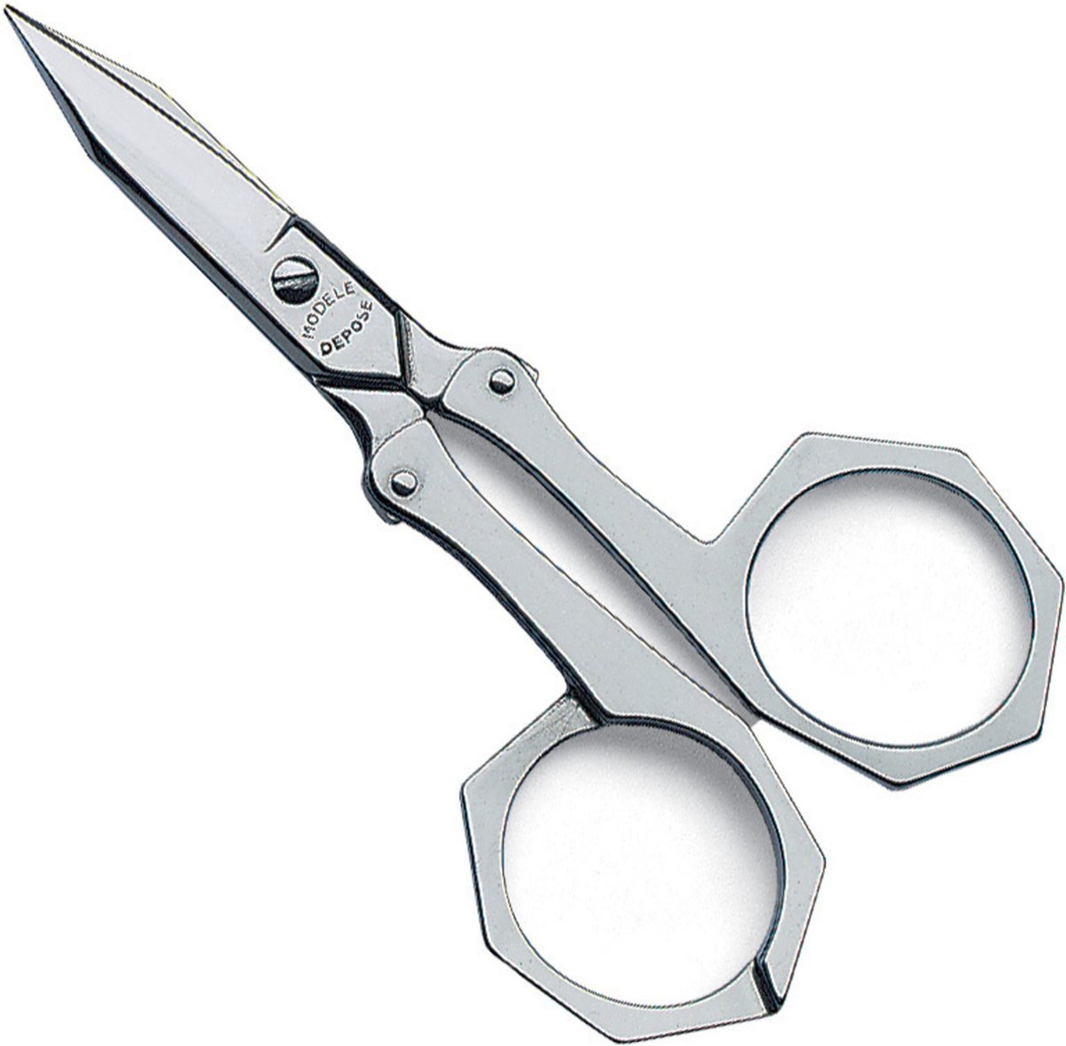 Goedkoopste Victorinox zakschaar 10cm - Opvouwbaar - Leren etui
