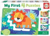 Educa - Mijn eerste puzzel - jungle vrienden - 4 puzzels van 3-4-5 puzzels