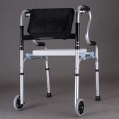 Dernier sac de rangement universel pour Allernieuwste - Sac pour fauteuil roulant et déambulateur - Sac spacieux pour déambulateur - Zwart - 32 x 20 x 7 cm
