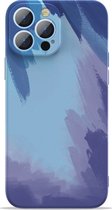 Apple iPhone 13 Pro Hoesje - Mobigear - Color Serie - TPU Backcover - Winter Snow - Hoesje Geschikt Voor Apple iPhone 13 Pro