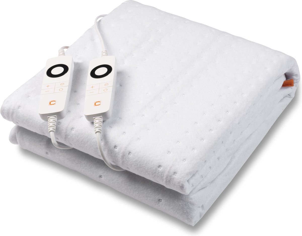 Cresta Care Elektrische Deken 2 Persoons Wit 200W - afbeelding 2
