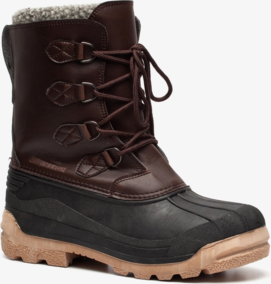 Mountain Peak gevoerde dames snowboots Bruin Maat 40 bol