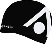 Aquasphere Tri Cap - Bonnet de bain - Adultes - Zwart/ Wit