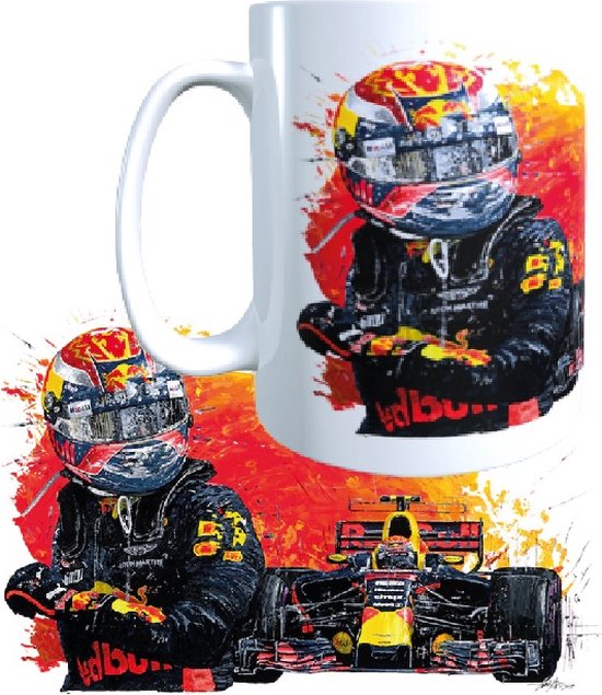 mug formule 1 - max verstappen - 33 - cadeau mug f1