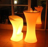 Kerstlicht - kerstverlichting -kerst cadeau - LED stoel - feest stoel-Hoge kruk - Verlichte kruk- hogestoel- Barkruk-met afstandbediening-lux cadeau