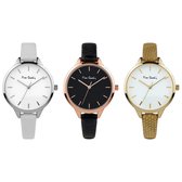 Pierre Cardin Dames geschenkset 3 stuks horloge in drie verschillende stijlen PCX7967L364