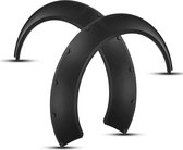 Retrol® Fender Flares Universeel - 4 Stuks - Voor Wielkast - Auto Stickers - Wielkasten Extension - Beschermstrips - Flexibel - 840mm