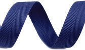 Keperband Berlijn blauw 20mm x 50 meter