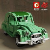 Sembo Blocks - Citroën 2CV - lelijke eend - LEGO Compatibel