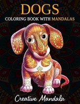 Dogs Coloring Book with Mandalas