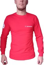 Spinning® Ultra - T-shirt - Longsleeve - Unisex - Rood - XL