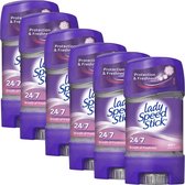 Lady Speed Stick Breath of Freshness Deodorant Vrouw Gel - 6 x 65 g - Deodorant 48H Anti Transpirant - Deodorant Vrouw Voordeelverpakking