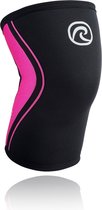 Rehband RX Kniebrace - 3 mm - Zwart/Roze - XL