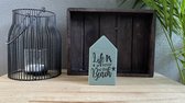 Life is better at the beach - Woondecoratie - hout - Groen