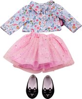 Gotz Götz poppenkleding espadrilles roze voor babypop van 42-46cm
