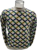 Scotch & Soda Sweater Crewneck All-over printed - Maat XL