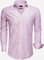 Overhemd Lange Mouw 75538 Pink