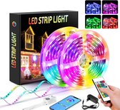 Zizza® TV LED Strip 5 meter - LED Verlichting Strips - Smart LED Strip - Bestuurbaar via app