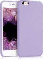 kwmobile telefoonhoesje voor Apple iPhone 6 Plus / 6S Plus - Hoesje met siliconen coating - Smartphone case in lavendel