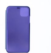 LuxeBass Hoesje geschikt voor iPhone 11 Pro Max Hoesje - Clear View Case - Blauw