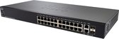 Cisco SG250-26-K9 Managed L2 Gigabit Ethernet (10/100/1000) Zwart