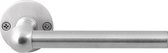 GPF3050.06 Hipi deurkruk op ronde rozet RVS, 50x2mm