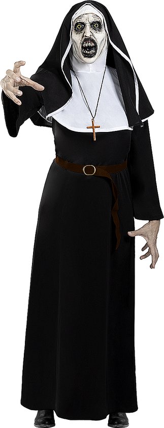 FUNIDELIA The Nun Valak kostuum voor vrouwen en mannen - Maat: XL