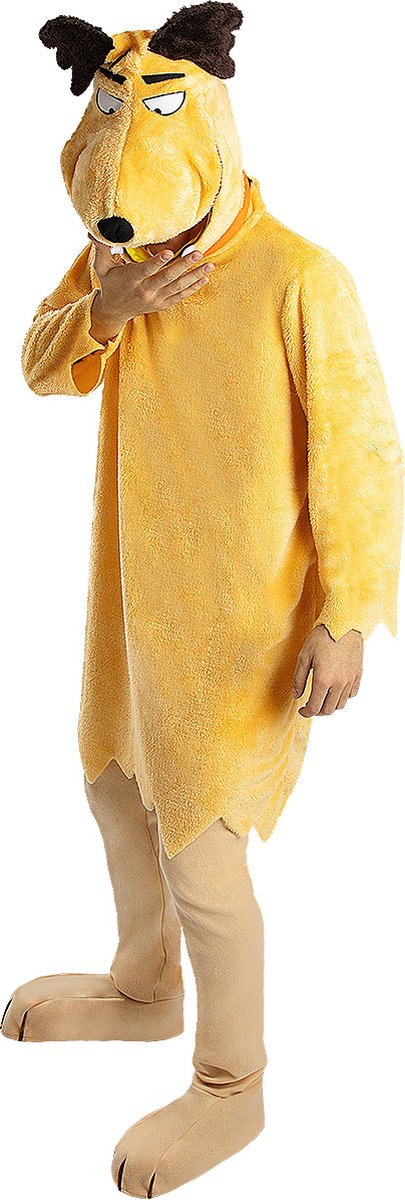 FUNIDELIA Muttley Kostuum voor mannen - Wacky Races - Maat: XL - Geel