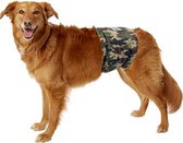 SharonB Hondenluier Camouflage Maat L - Wasbaar - Verstelbaar 57-63 cm - Plasband