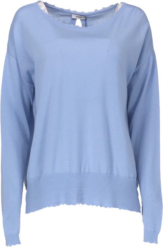 Pulls blauw Rinascimento