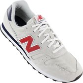 New Balance Classics 373 - Heren Sneakers Sport Casual Schoenen Grijs-Rood ML373CO2 - Maat EU 45.5 US 11.5