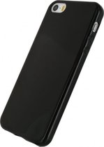 Apple iPhone SE (2016) Hoesje - Mobilize - Gelly Serie - TPU Backcover - Zwart - Hoesje Geschikt Voor Apple iPhone SE (2016)