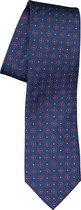 ETERNA stropdas - blauw met rood dessin - Maat: One size
