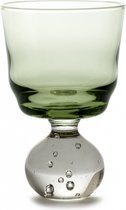 Serax Bela Silva Eternal glas op voet S D6.3cm H9.5cm groen