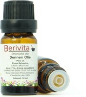 Dennenolie 10ml - 100% Etherische Dennen Olie van Grove Dennennaalden, Pine Oil - Druppelfles