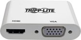 Tripp-Lite U444-06N-HV4K USB 3.1 Gen 1 USB-C to HDMI/VGA 4K Adapter (M/2xF), Thunderbolt 3 Compatible, 4K @30Hz TrippLite
