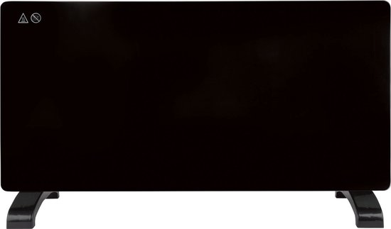 SILVERCREST Convectorkachel - Design kachel met stijlvol glazen front - Vermogen: 1000 W / 2000 W - Afmetingen: 77 x 24 x 42,5 cm (l x b x h)  - Met traploze thermostaatregelaar - Beveiliging tegen kantelen en oververhitting
